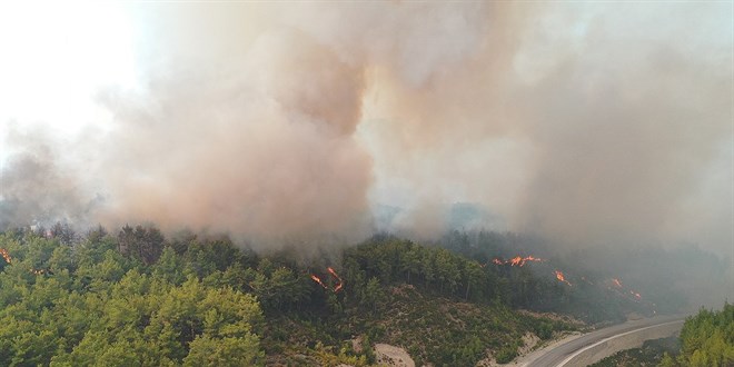 Manavgat'taki orman yangınıyla ilgili yakalanan iki çocuğa iddianame