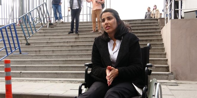 E�inin vurdu�u Sabiha Mutlu: Benim ayaklar�m yok