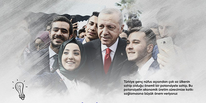 Erdoğan'dan Ulusal Genç İstihdam Stratejisi ve Eylem Planı paylaşımı