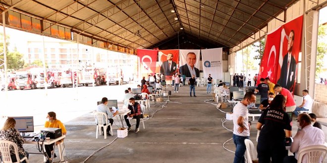 Antalya'da 125 itfaiye eri alımı için başvurular başladı