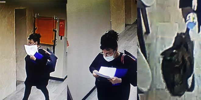 Yabancı uyruklu kadın hırsız, doktorun çantası çaldı