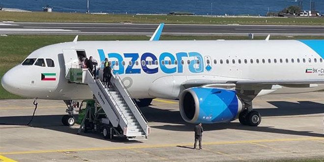 Bomba ihbarı nedeniyle Trabzon'a inen uçak kentten ayrıldı
