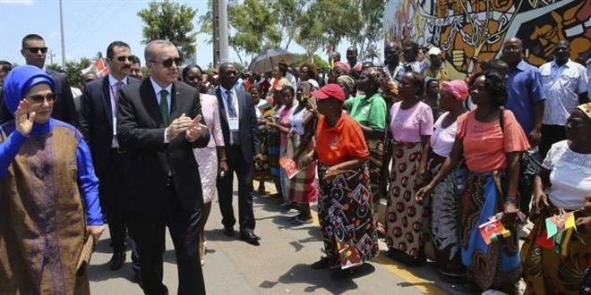 Afrika'yı en çok Erdoğan ziyaret etti