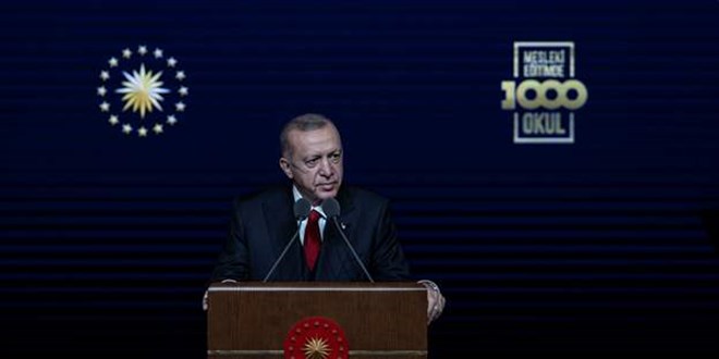 Erdoğan: 3600'ü önümüzdeki yılın sonuna kadar neticelendireceğiz