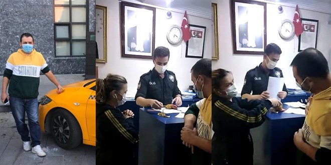 Taksici, araçta unutulan 40 bin liralık altını sahibine iade etti