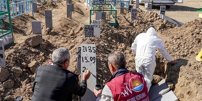 En b�y�k kimsesizler mezarl��� Van'da