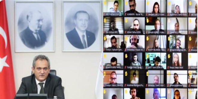 Milli Eğitim Bakanı Özer, MEB yurt dışı bursiyerleriyle buluştu
