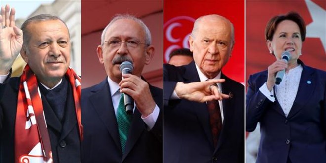 Partiler 2023 i�in tam saha mesaide olacak