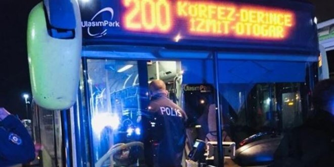 Korona vir�s hastas� otob�sten inmeyi reddetti