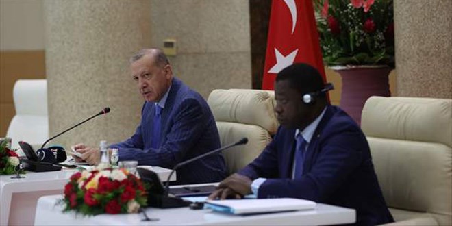 Erdoğan'dan TOGO'ya 'FETÖ ile mücadele' teşekkürü