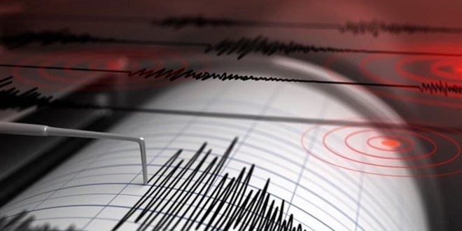 Ege Denizi'nde 4,1 byklnde deprem meydana geldi