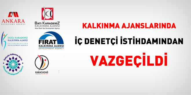 Kalkınma ajanslarında iç denetçi düzenlemesi
