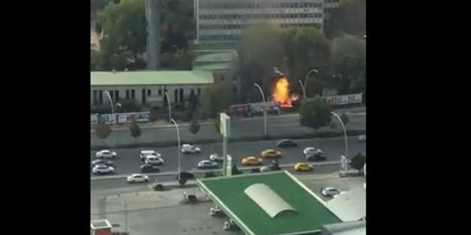 MTA'daki doğalgaz kaynaklı patlamada çıkan yangın söndürüldü