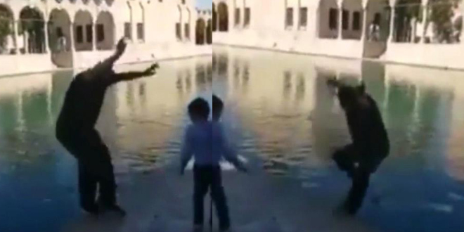 Canlı yayın yaparken Balıklıgöl'e düştü