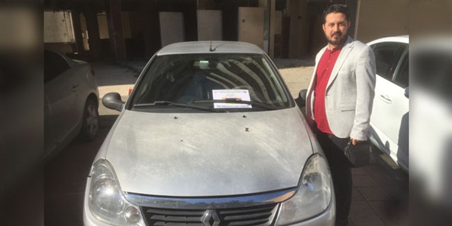Çalınan dizel aracını benzinli olarak buldu