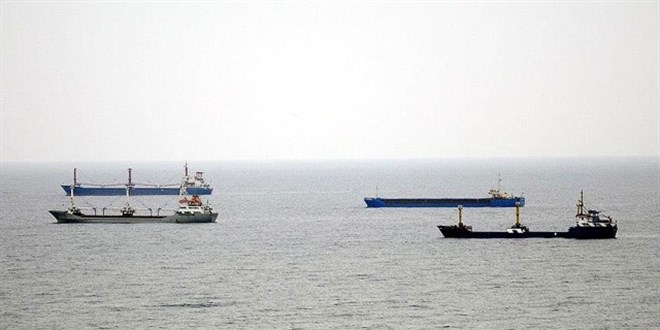 Marmara Denizi açıklarında gemi kazası