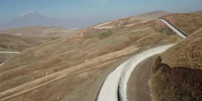 Iğdır'da İran sınırı duvarla kapatıldı artık terör saldırısı yaşanmıyor