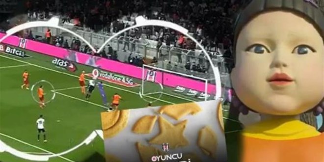 Beşiktaş'tan Galatasaray'a Squid Game göndermesi