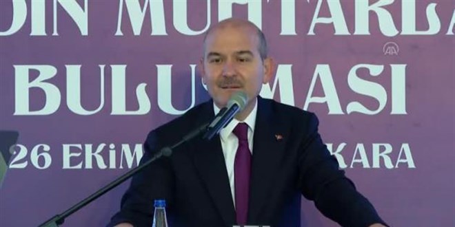 Soylu, 'İnşallah sayın cumhurbaşkanımız kızmaz' diyerek anlattı