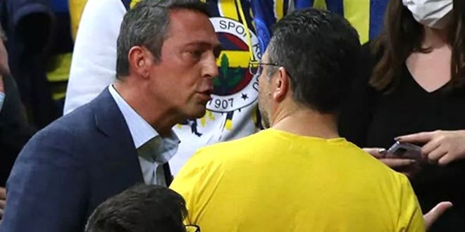 Ali Koç ve Fenerbahçe taraftarı arasında gerilim