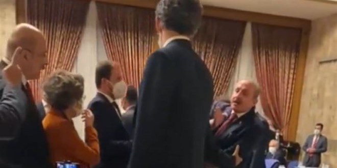 HDP'li Gergerlioğlu ile Mustafa Şentop arasında gerginlik