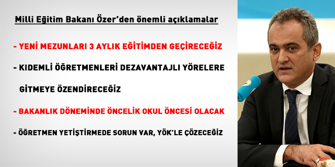 Bakan zer: Reform yapmayacam!