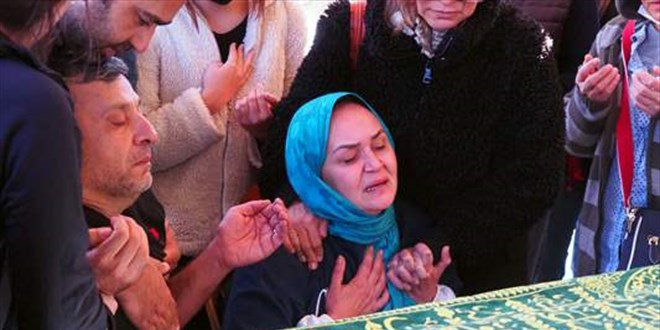 Denizli'de öldürülen Şebnem son yolculuğuna uğurlandı