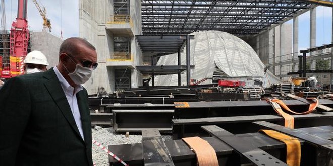Cumhurbaşkanı Erdoğan'dan AKM paylaşımı