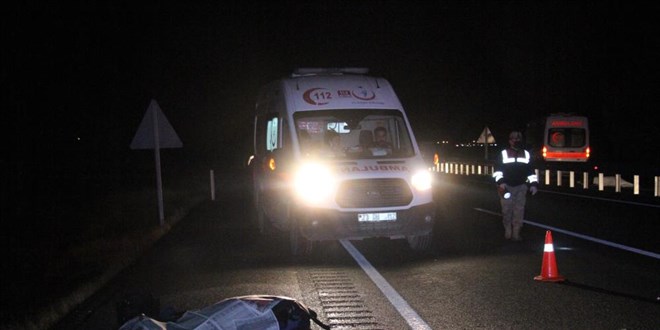 Elazığ'da feci kaza: Transitin çarptığı 2 kişi hayatını kaybetti