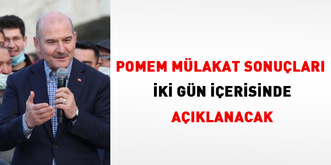 'POMEM mlakat sonular 2 gn ierisinde aklanacak'