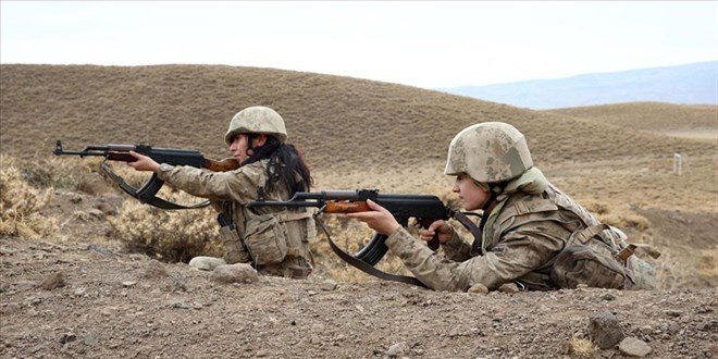 Kadn korucular ve jandarma timleri terristlere geit vermiyor