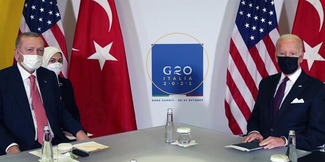 Beyaz Saray'dan 'Erdoan-Biden' grmesine ynelik aklama