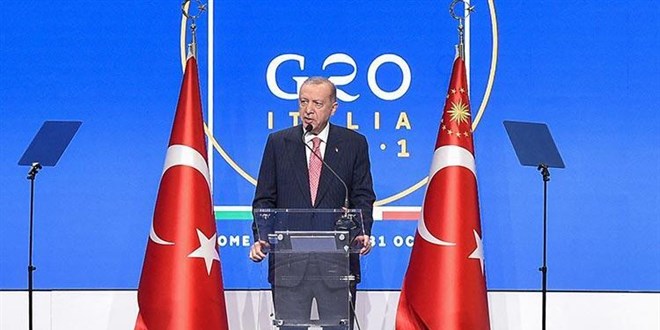 Erdoğan: Yeni F-16'lar verilmesi konusunda Biden'ı olumlu gördüm