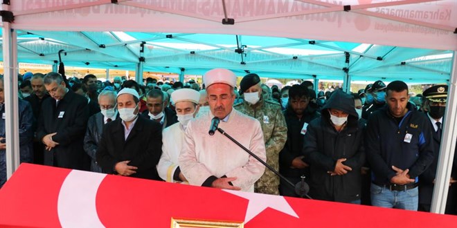 Kuzey Irak şehidi son yolculuğuna uğurlandı