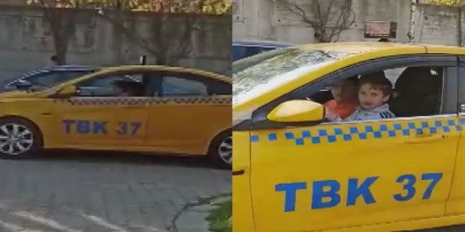 13 ya��nda taksi kullanan �ocu�a ceza