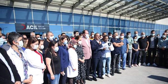 Sağlık çalışanı ve güvenlik görevlisini darp eden zanlı serbest