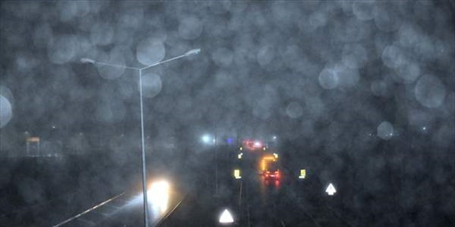 'Kilit kavak' Krkkale'de trafik polislerinin 'sis' mesaisi