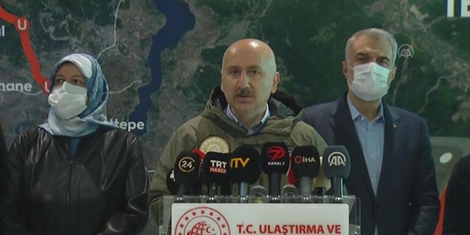 Bakan Karaismailoğlu test etti! Türkiye'nin en hızlı metrosu olacak