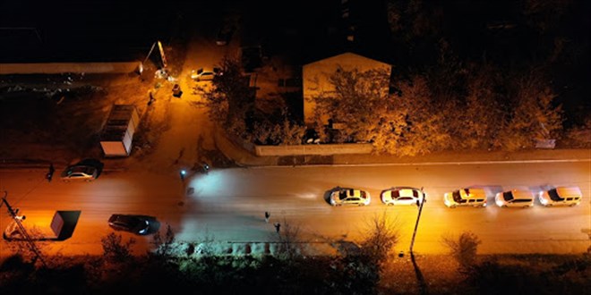 Muş'ta 154 polisin katılımıyla huzur uygulaması yapıldı
